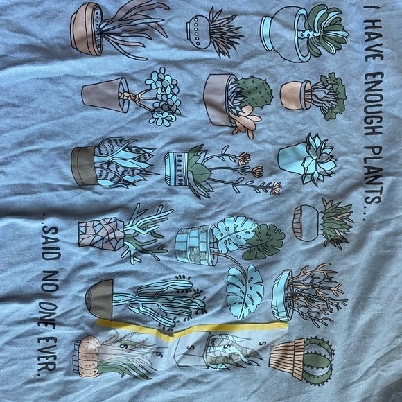 Zoe + Liv Plant Lovers Tee, Small, NWT - Picture 2 of 4